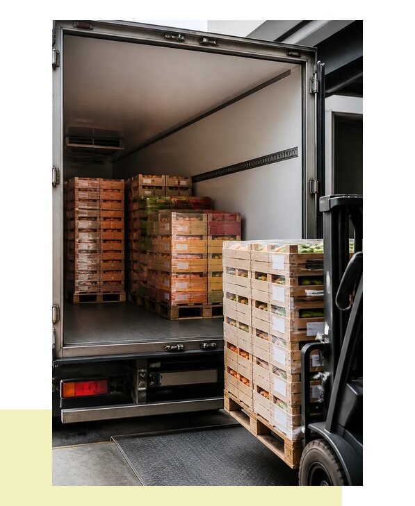 Перевозка сельхозпродукции на паллетах с доставкой в Ирбит